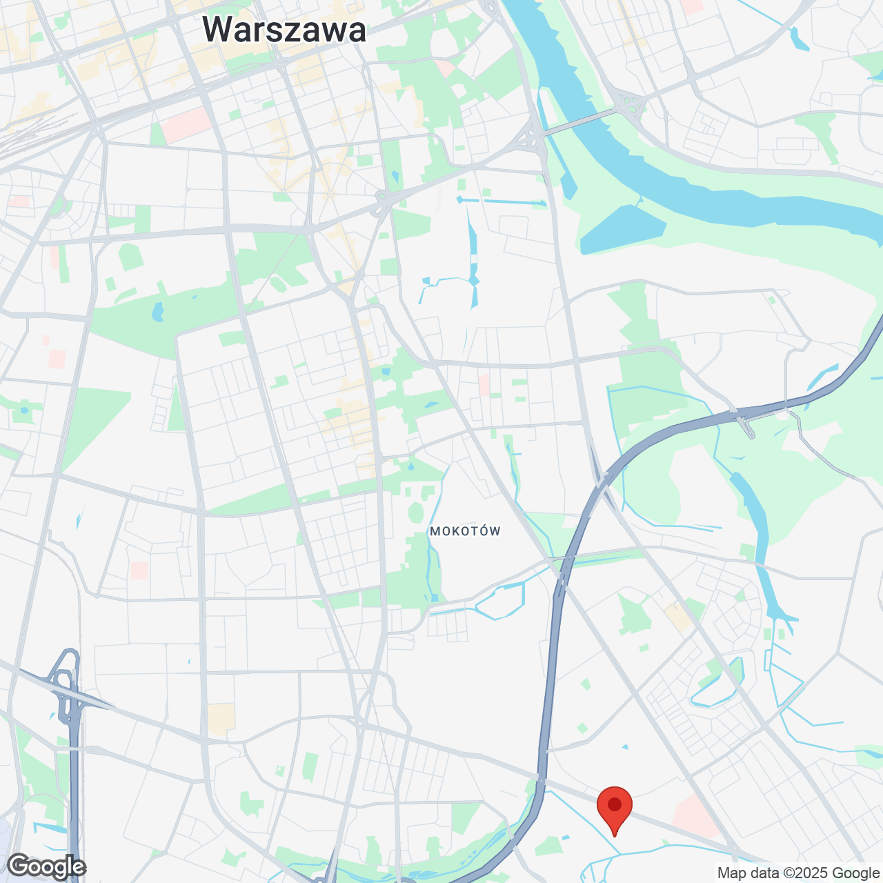 Mapa lokaliacji Promenada Biała Łąka