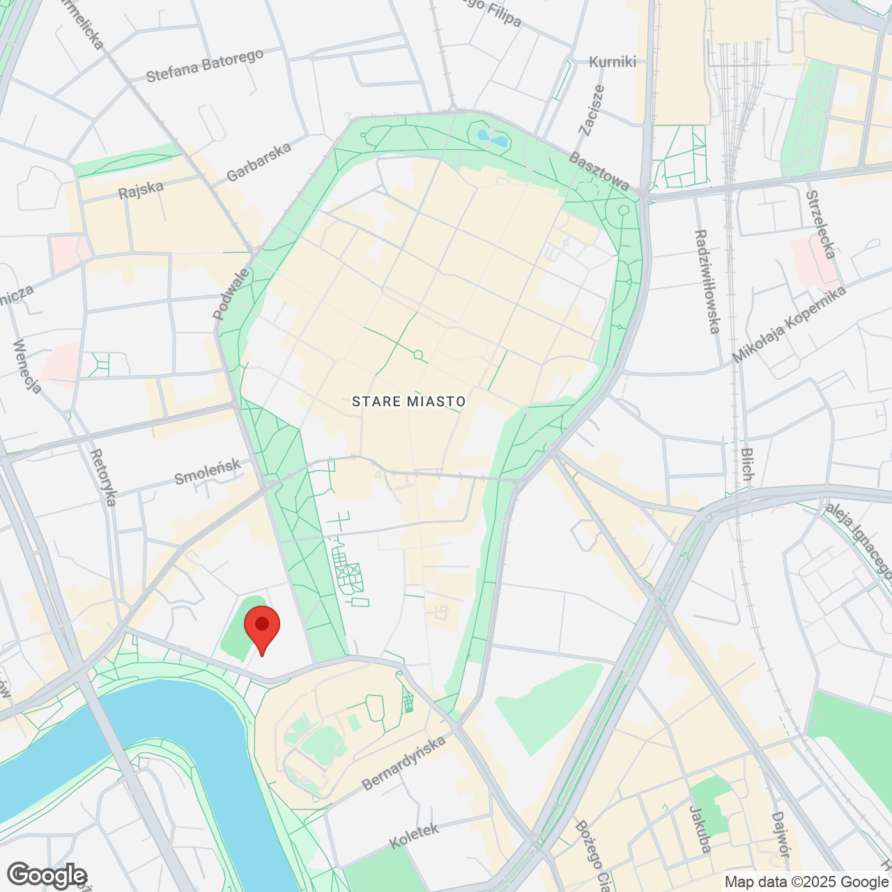 Mapa lokaliacji Piasta Park VI