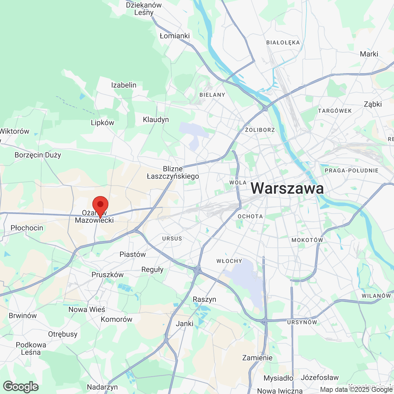 Mapa lokaliacji Osiedle Polnych Kwiatów