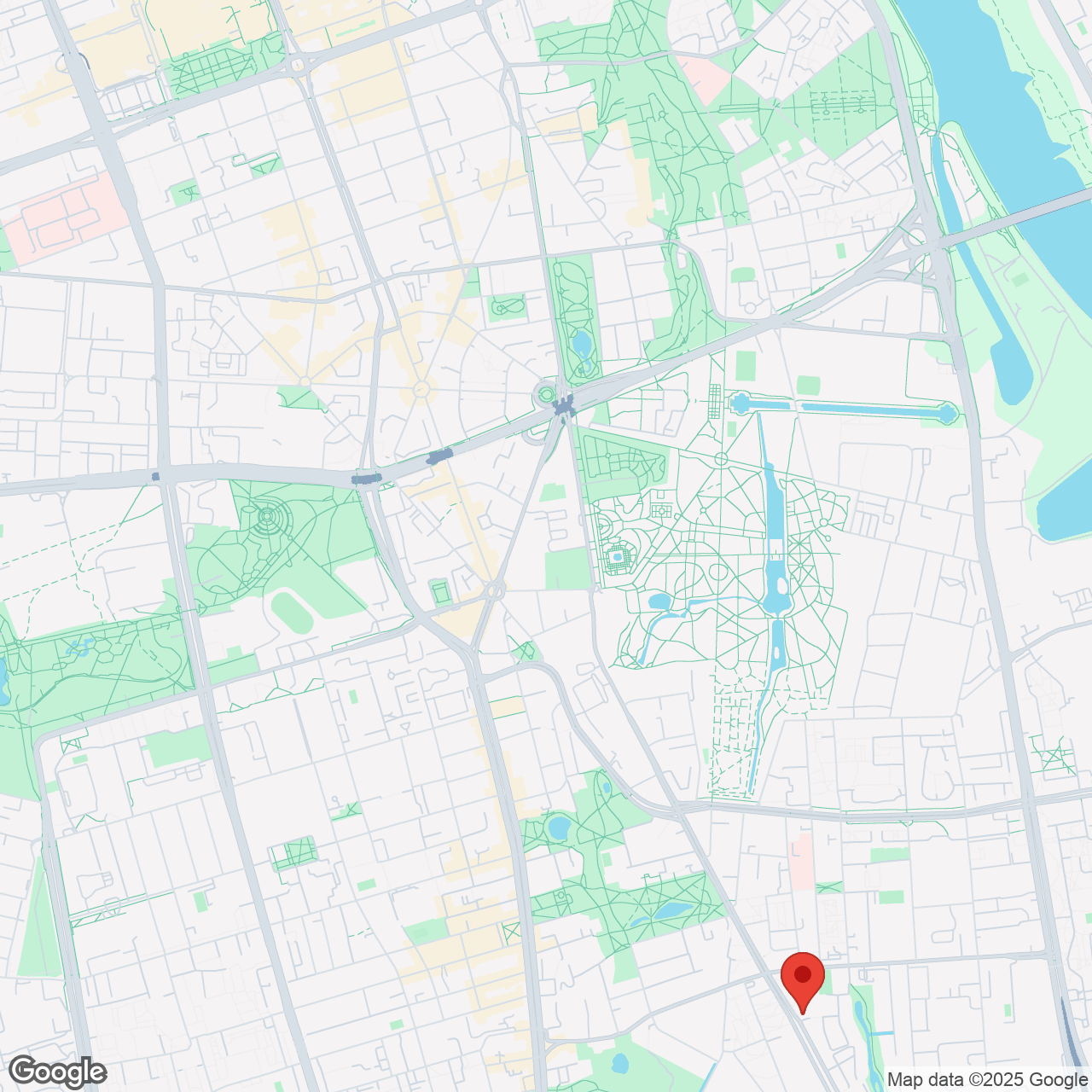 Mapa lokaliacji Apartamenty Dolny Mokotów