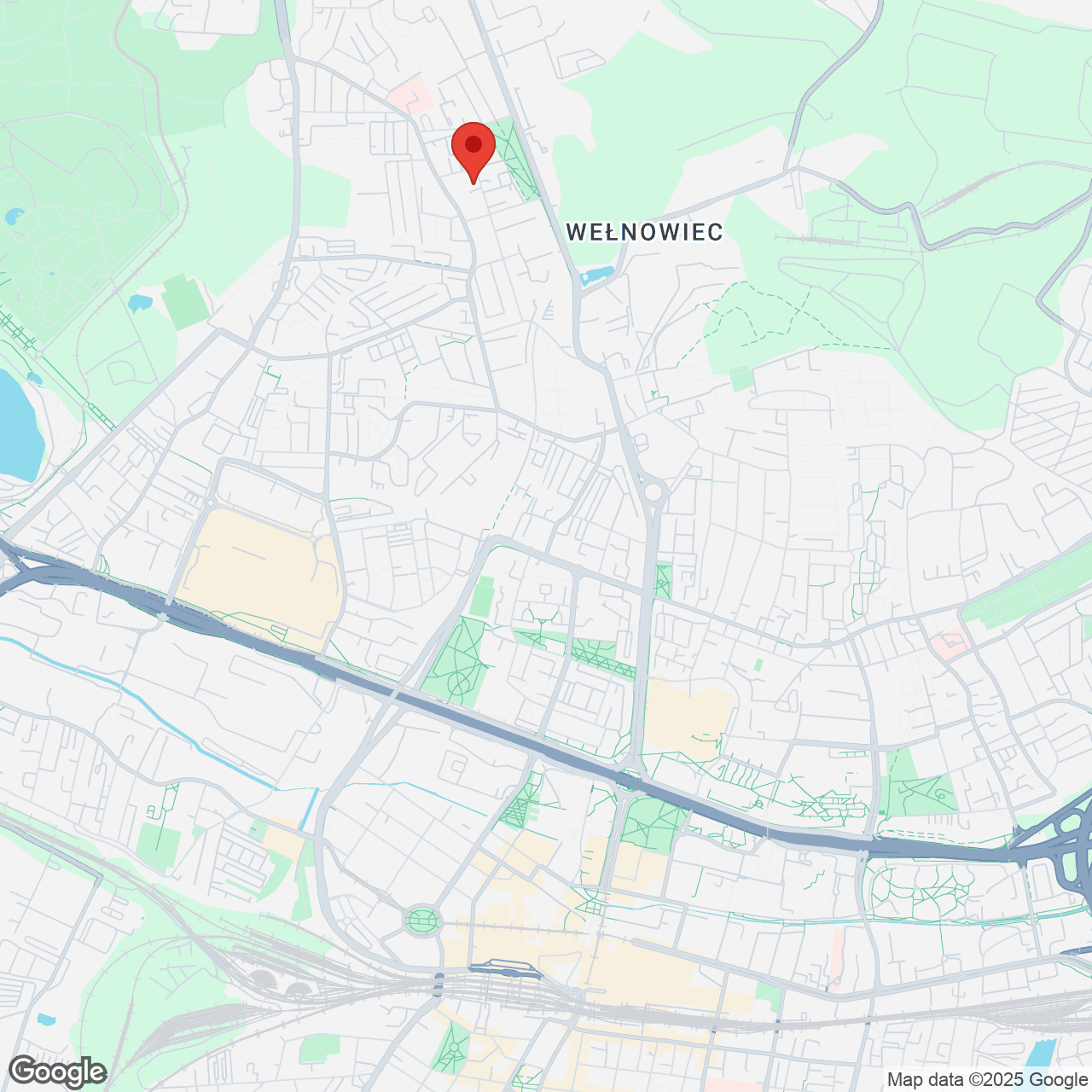 Mapa lokaliacji Wełnowe Apartamenty