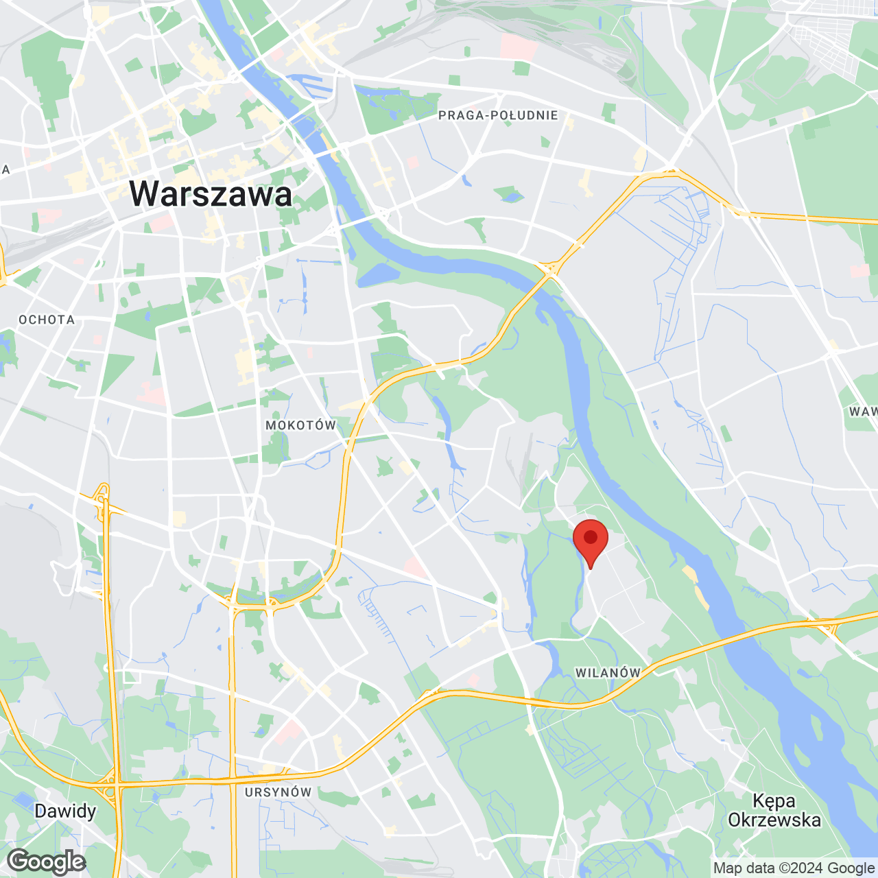 Mapa lokaliacji Bielawska 2
