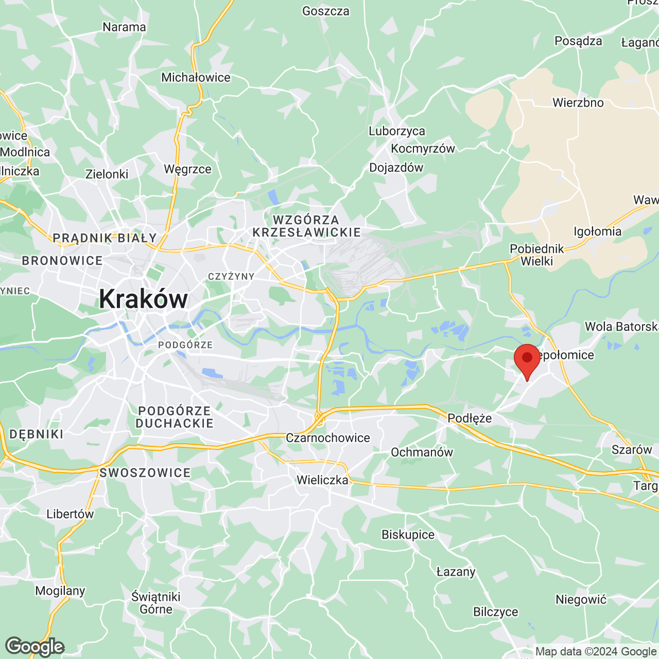 Mapa lokaliacji Panorama Grabówki IV
